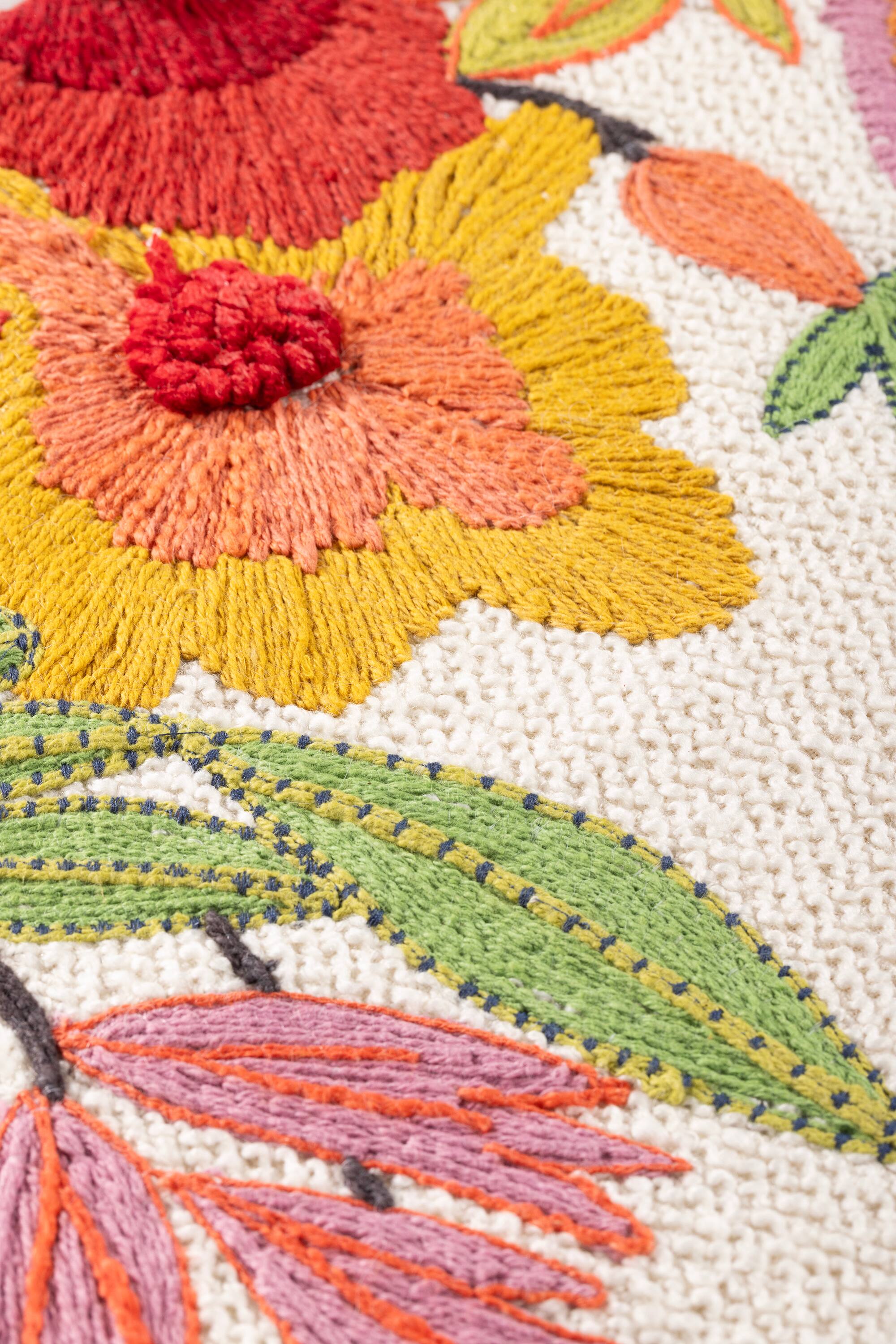 Back. GAURI KOHLI - Sidari Pillow - Multicolored.