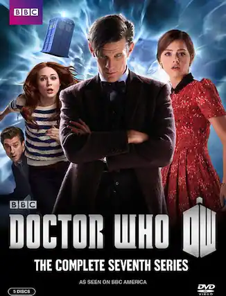 Front. Doctor Who: The Complete Seventh Series - DVD.