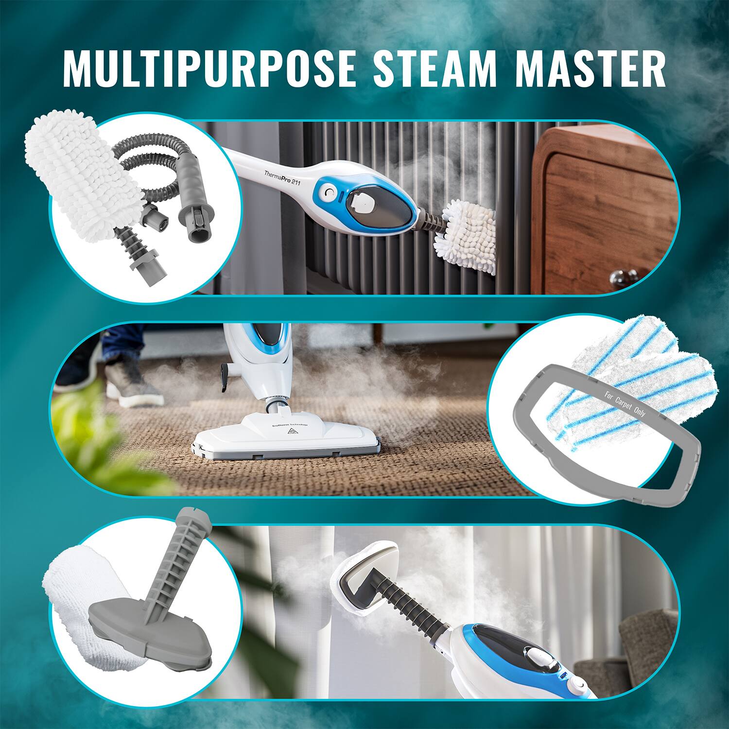 MULTIPURPOSE STEAM MASTER

ThemPro 211