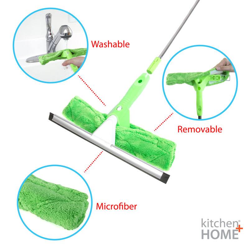 - Washable
- Removable
- Microfiber
- kitchen + HOME