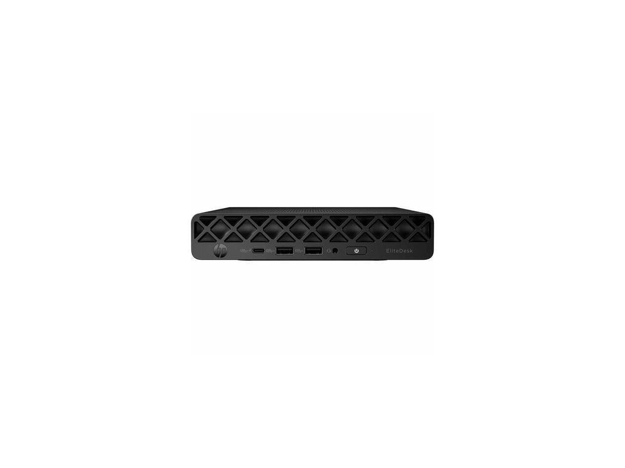 Alt View 7. HP - HP EliteDesk 8 G1i - Intel Core Ultra 5 - 32 GB - 512 GB SSD - Windows 11 Pro - Jack Black.