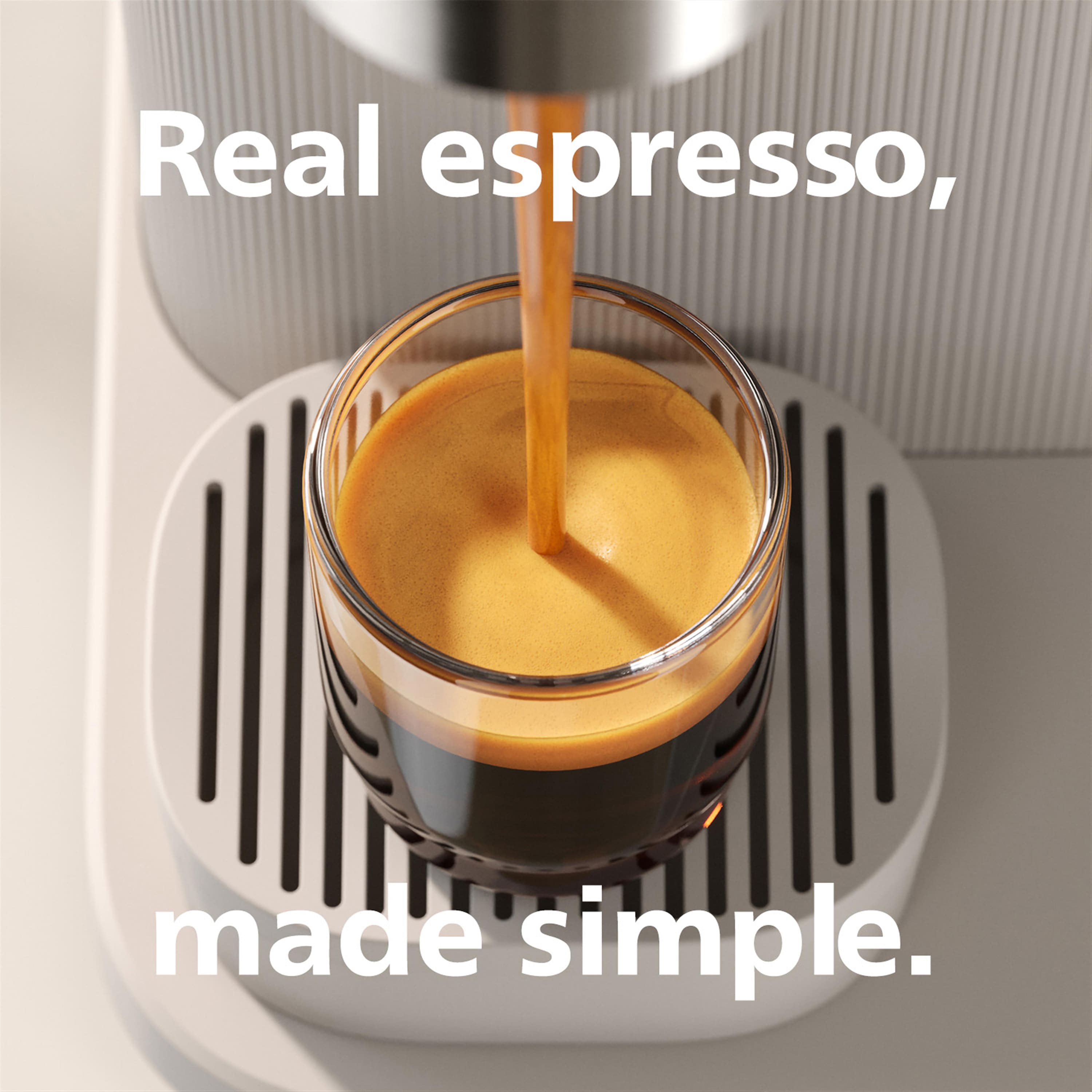 Real espresso, made simple.