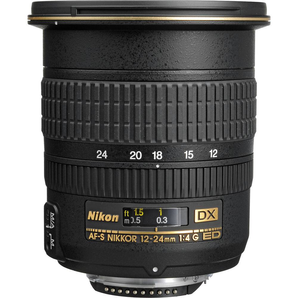 24 20 18 15 12  
MIA  
ft 1.5  
m 0.5  
DX  
Nikon  
AF-S NIKKOR 12-24mm 1:4 G ED