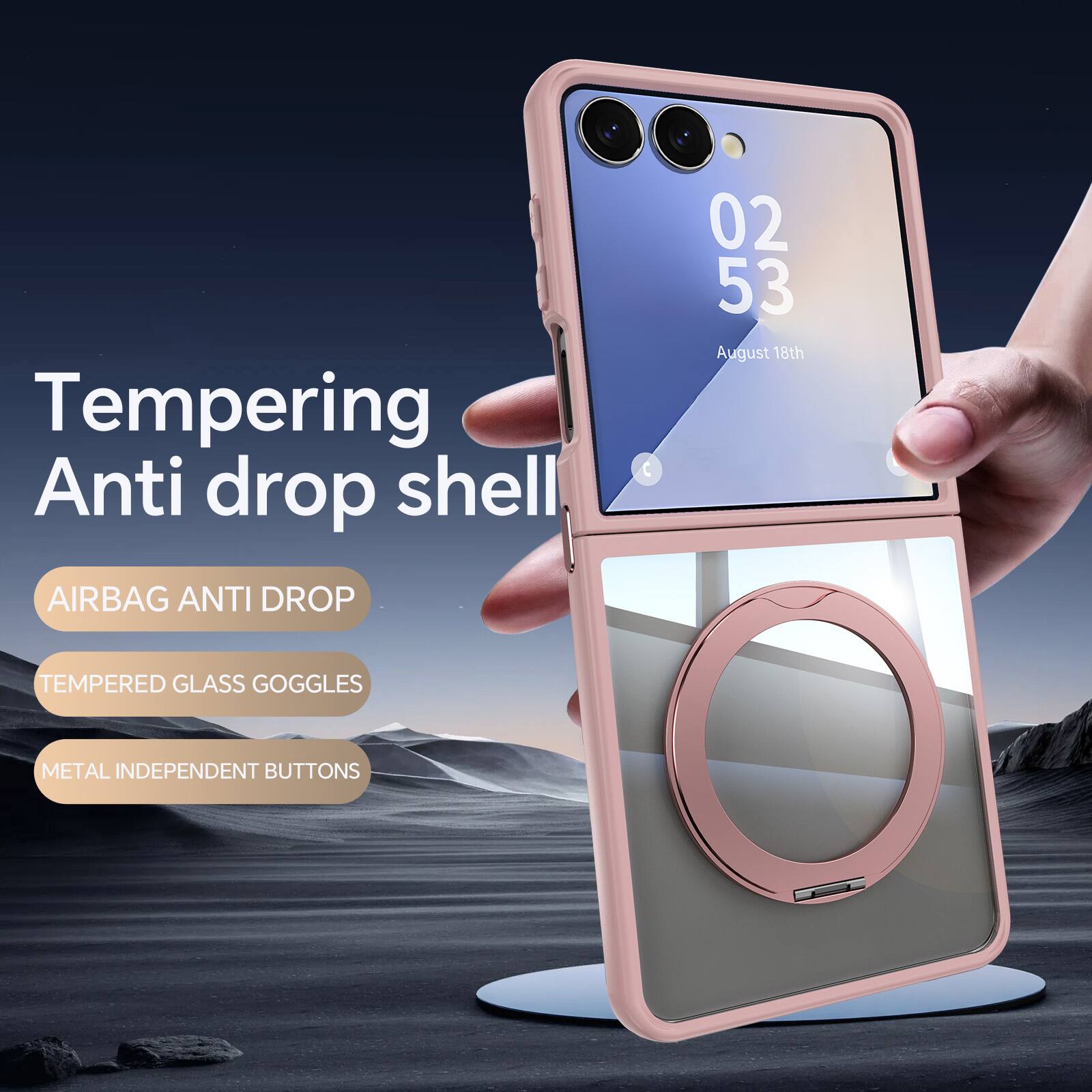 Tempering Anti drop shell

02 53 August 18th

AIRBAG ANTI DROP
TEMPERED GLASS GOGGLES
METAL INDEPENDENT BUTTONS