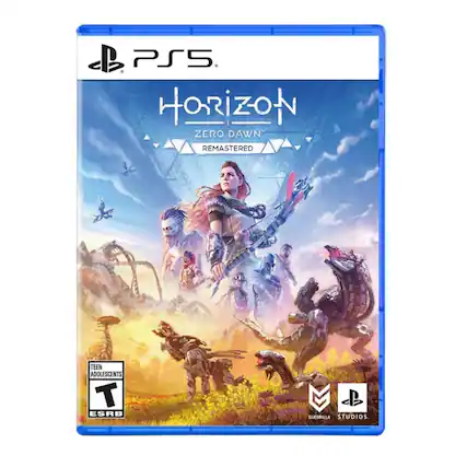 PS5 Horizon Zero Dawn Remastered
Teen Adolescents
ESRB
Guerrilla Studios - T (Teen 13+)