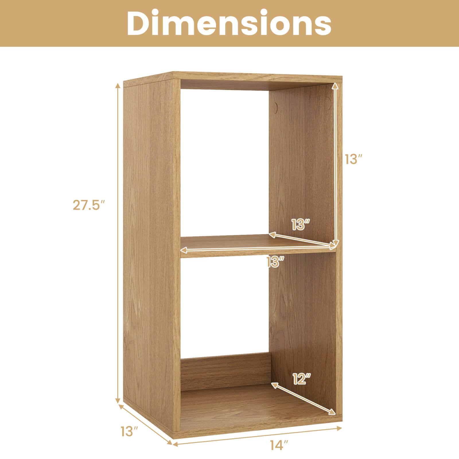 Dimensions: 13" x 27.5" x 13" x 13" x 12" x 14"