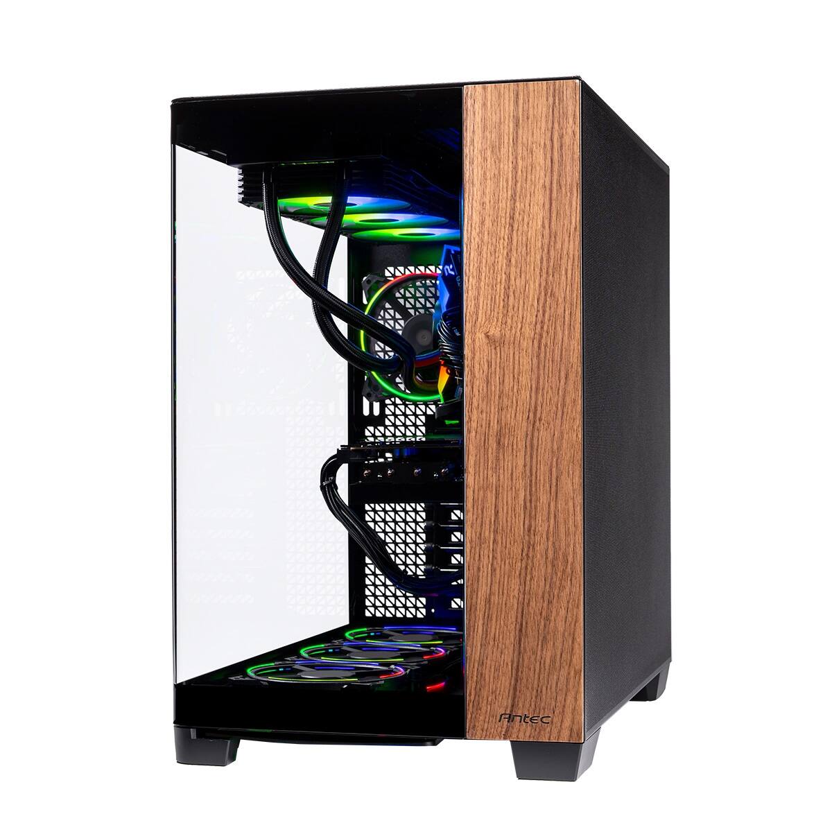 Alt View 2. Skytech Gaming - Skytech PRISM4 - AMD Ryzen 7 9850X3D, 5080, 32GB 6000 MHz DDR5 RAM, 1000W GOLD A3 PSU - Black.