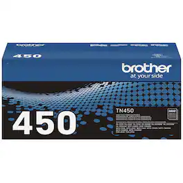 Brother - Genuine High Yield Toner Cartridge, TN450 - Black