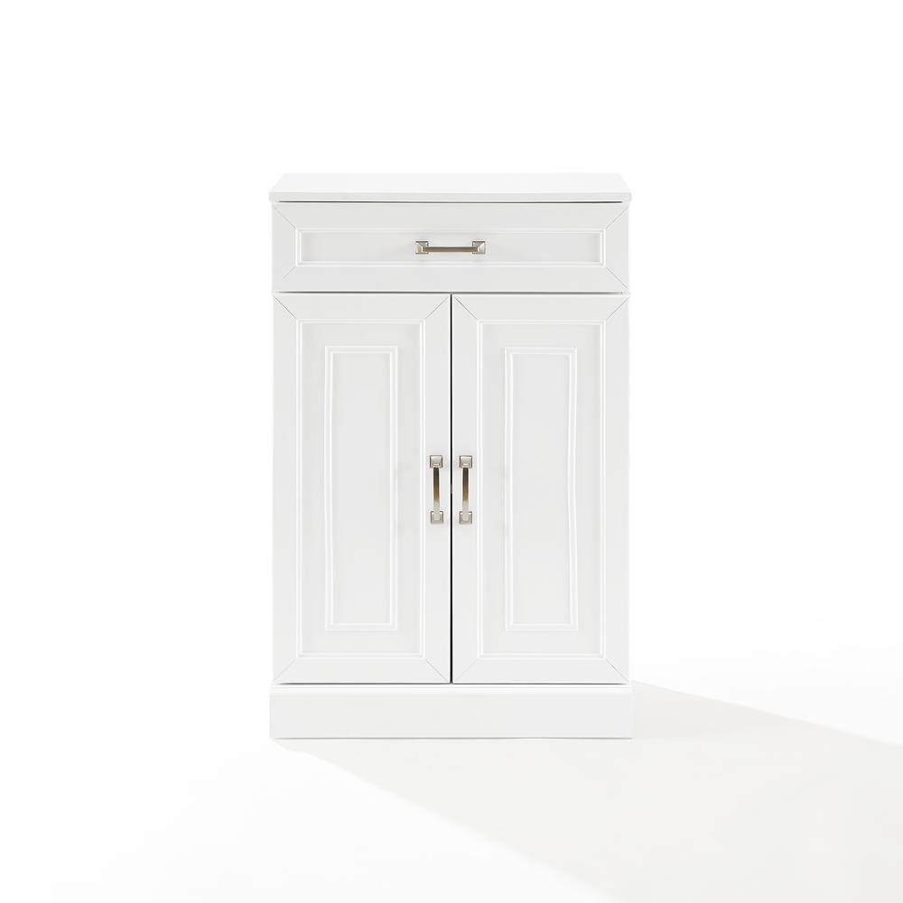 Alt View 4. Crosley Furniture - Stanton Kitchen Storage Cabinet - White.