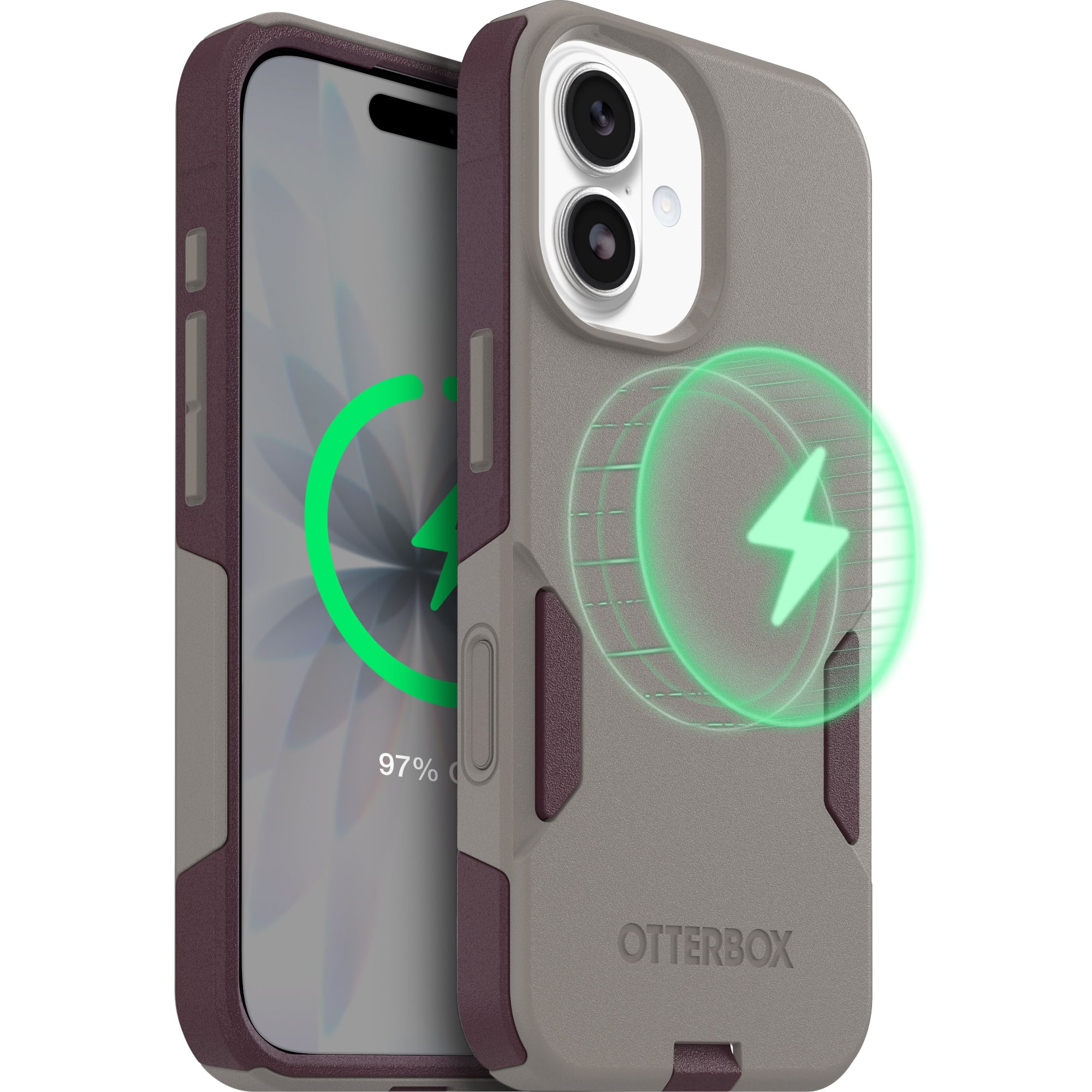 OtterBox - Commuter Series Hard Shell for iPhone 17 - 50 Shades of Kinda Purple