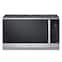 LG - 2.1 Cu. Ft. Over The Range Smart Microwave with Sensor Cooking and EasyClean - Stainless Steel