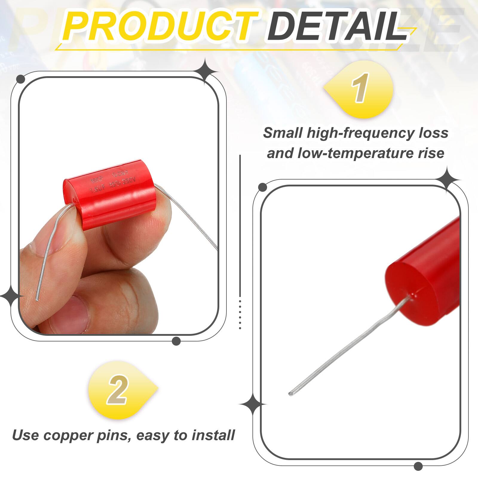 **PRODUCT DETAIL**

1. Small high-frequency loss and low-temperature rise

2. Use copper pins, easy to install
