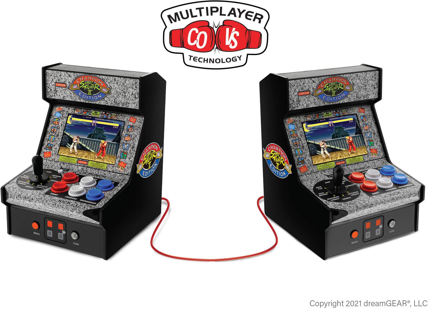 MULTIPLAYER CO vs TECHNOLOGY

CHAMPION STREET FIGHTER II EDITION

Copyright 2021 dreamGEAR, LLC