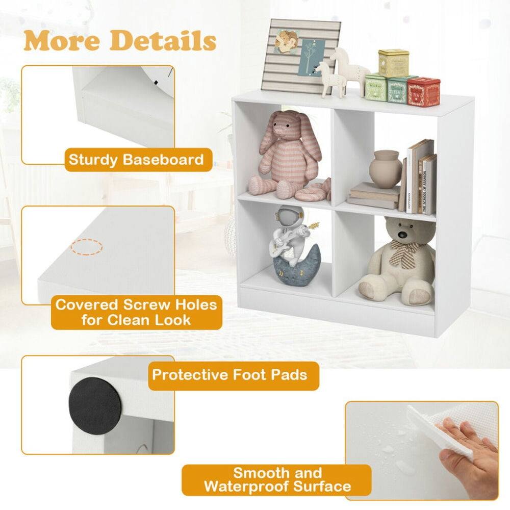 More Details  
- Sturdy Baseboard  
- Covered Screw Holes for Clean Look  
- Protective Foot Pads  
- Smooth and Waterproof Surface