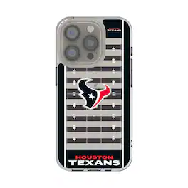 Keyscaper - NFL - Houston Texans - iPhone Clear Field Design Case - 15 - Multicolor