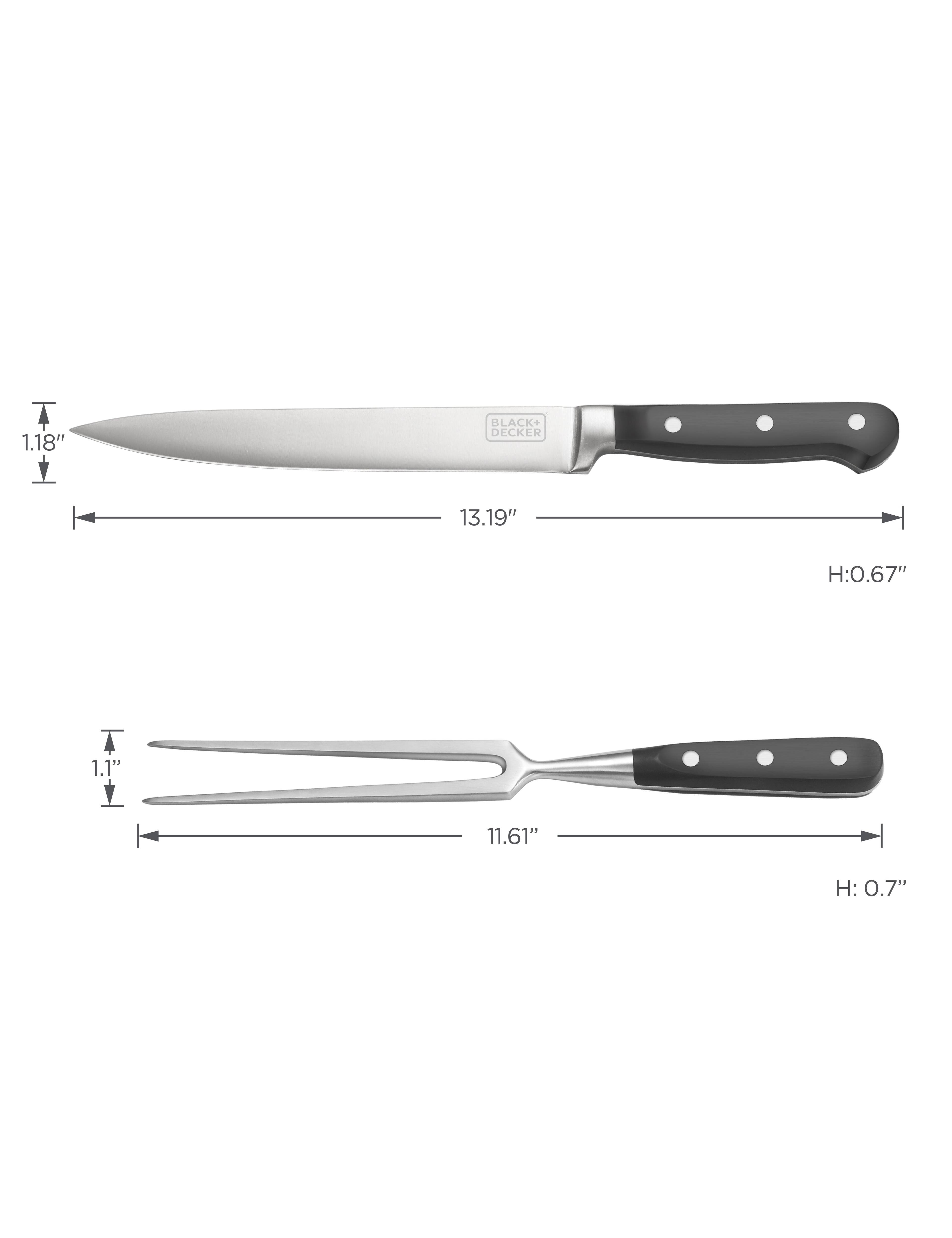 1.18" BLACK+ DECKER 13.19" H:0.67" 1.1" 11.61" H: 0.7"

Corrected:

1.18" BLACK+ DECKER 13.19" H: 0.67" 1.1" 11.61" H: 0.7"