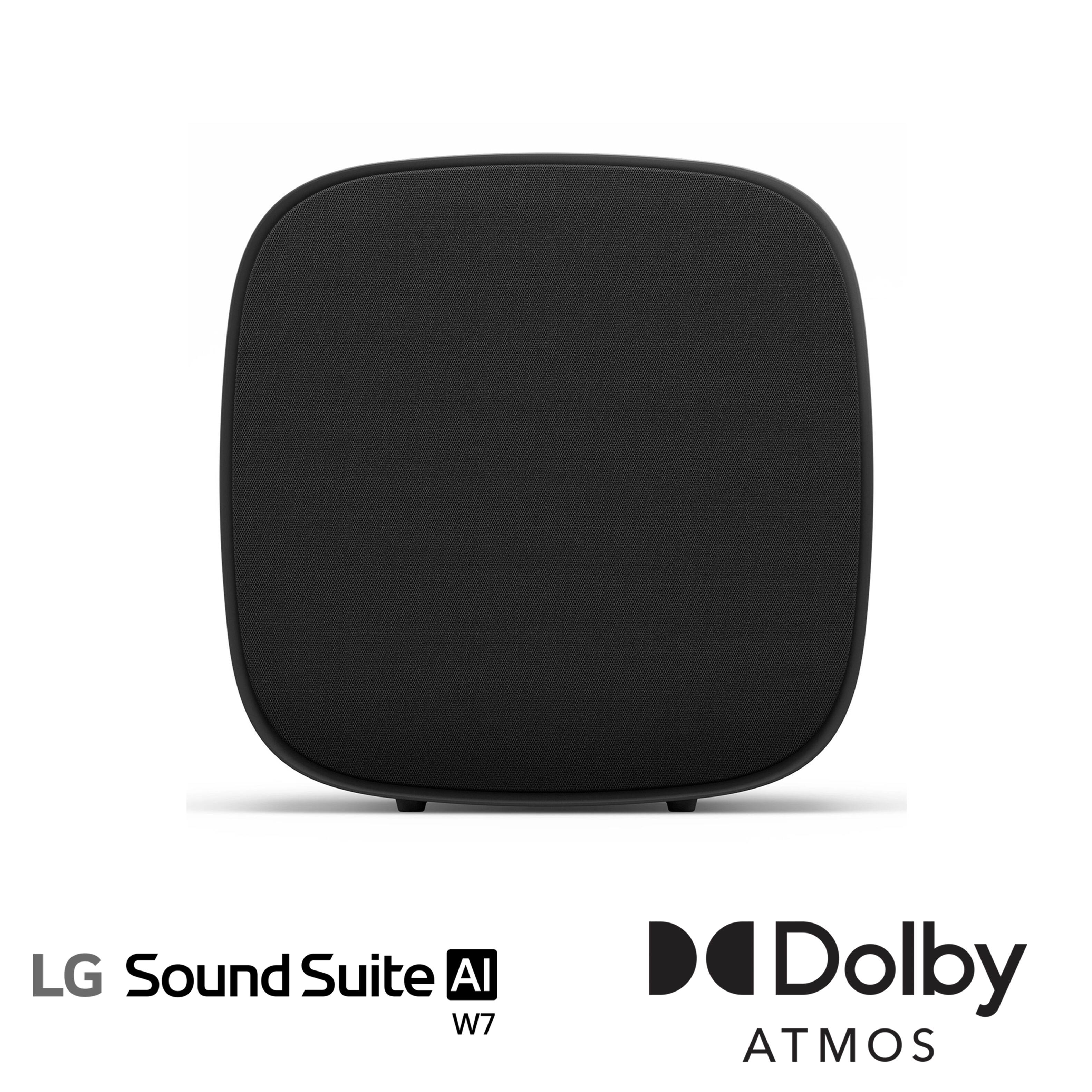 LG Sound Suite AI W7  
Dolby Atmos