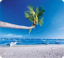 Allsop - 31621 Naturesmart Mouse Pad - Outrigger Beach - COMPUTER ACCESS - Multicolor