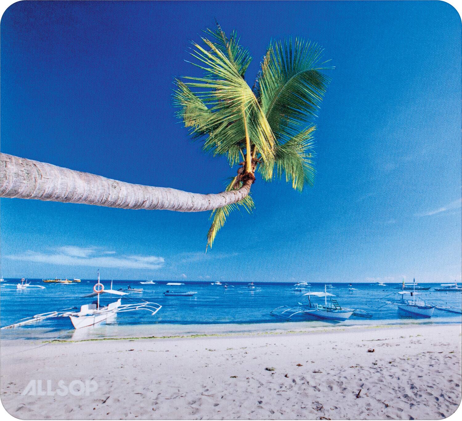 Front. Allsop - Allsop 31621 Naturesmart Mouse Pad - Outrigger Beach - COMPUTER ACCESS. - Multicolor.