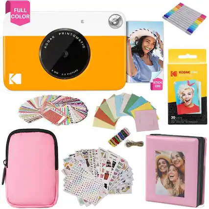 FULL COLOR KODAK PRINTOMATIC MM 312 PICTURE KODAK ZINK Photo Paner STICK ON! I've FULL COLOR PROOF 20 SHEETS 50ds mm 23 ieh smile ZNC ZERO TECHNOLOGY INSTANT