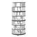 Angle. Kings Brand Furniture - Kings Brand Furniture 7-Tier Rotating Shoe Rack, 360° Revolving Lazy Susan Spinning Shoe Rack Tower Storage Organizer - White.