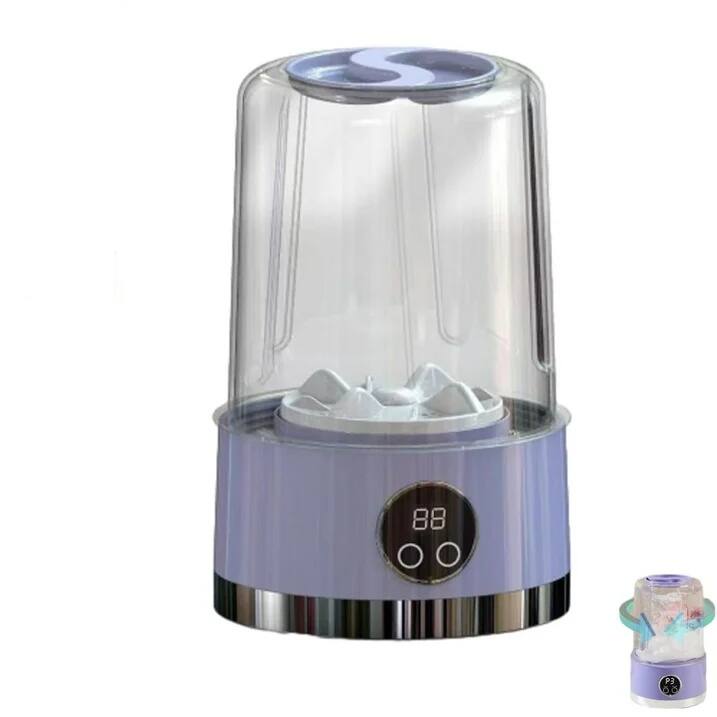 Portable mini washing machine for underwear, socks and bras cleaning Last for 15 times