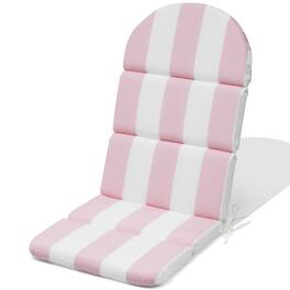 Crestlive Products - Outdoor Adirondack Patio Chair Cushion - Pink White