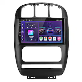 Junsun - For Dodge Caravan Chrysler Town & Country 2006-2012 10" 8 Core 6+128GB Android 15 carplay Car Stereo Radio GPS Navi WIFI - Black