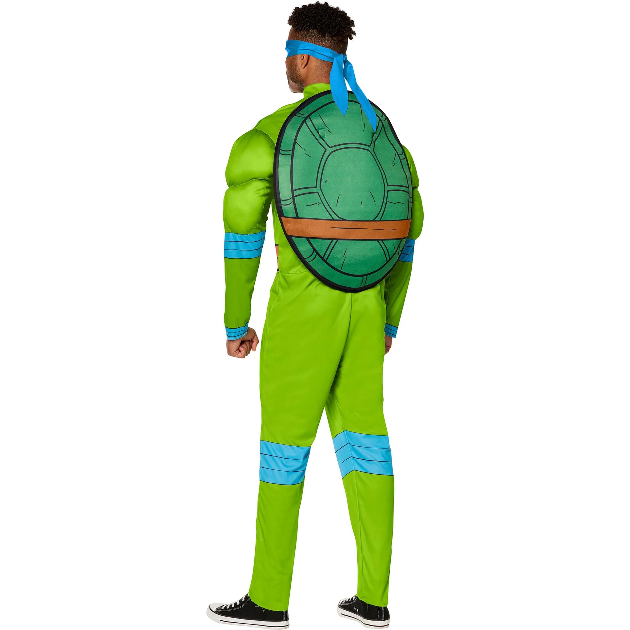 Alt View 1. InSpirit Designs - TMNT Leonardo Classic Adult Costume | Small - Green.