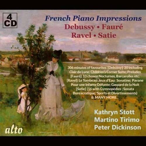 Stott,Kathryn / Tirimo,Martino / Dickinson,Peter - French Piano Impressions / Debussy - Faure - - COMPACT DISCS [CD] price history on PriceWatchPro