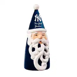 Evergreen Enterprises - New York Yankees 8" LED Santa Statue - Blue