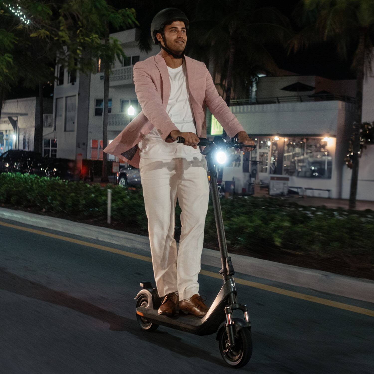 Alt View 8. NIU - KQi 200P Foldable Electric Kick Scooter w/ 34 mi Max Operating Range & 20 mph Max Speed - Grey.
