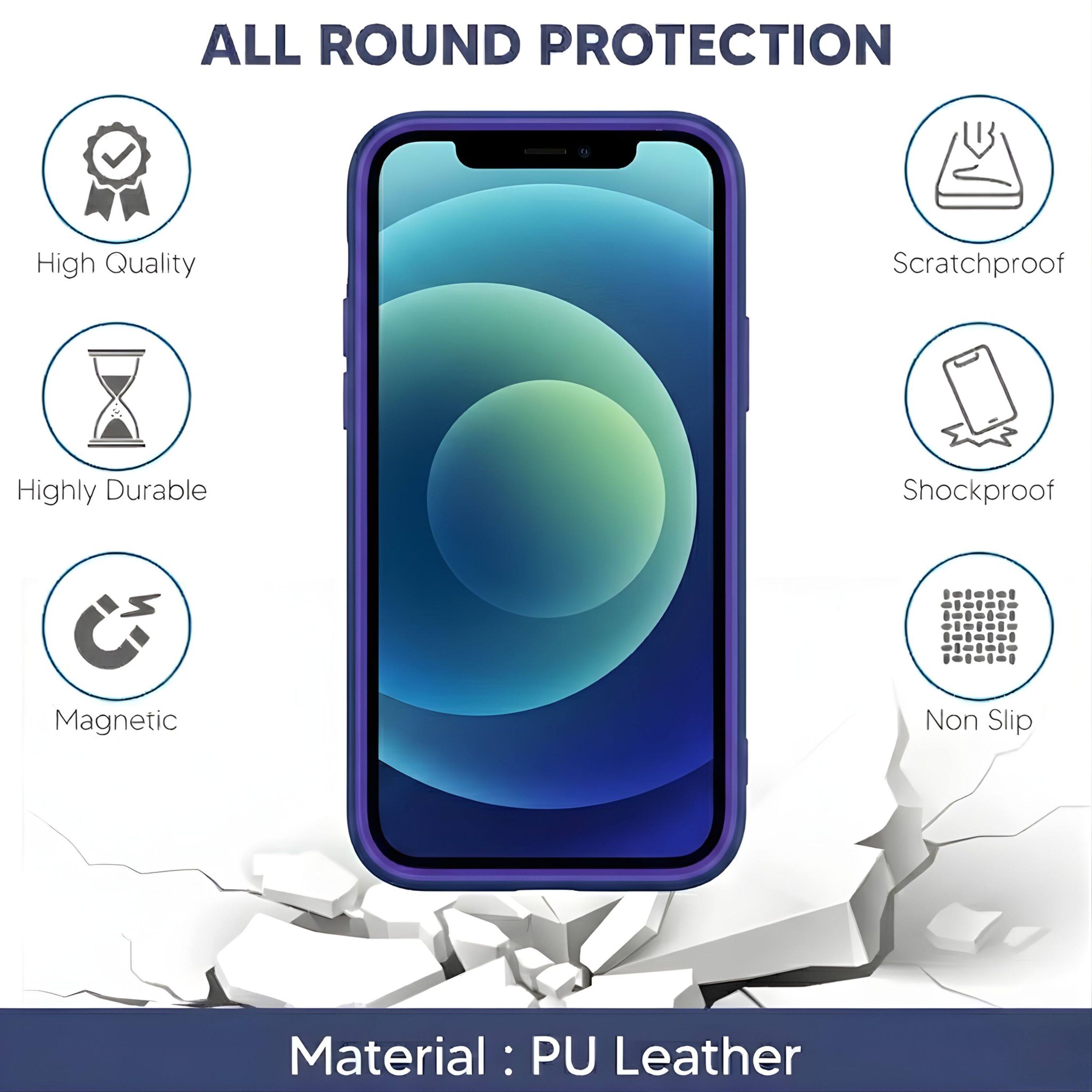 ALL ROUND PROTECTION

- High Quality
- Highly Durable
- Scratchproof
- Shockproof
- Magnetic
- Non Slip

Material: PU Leather