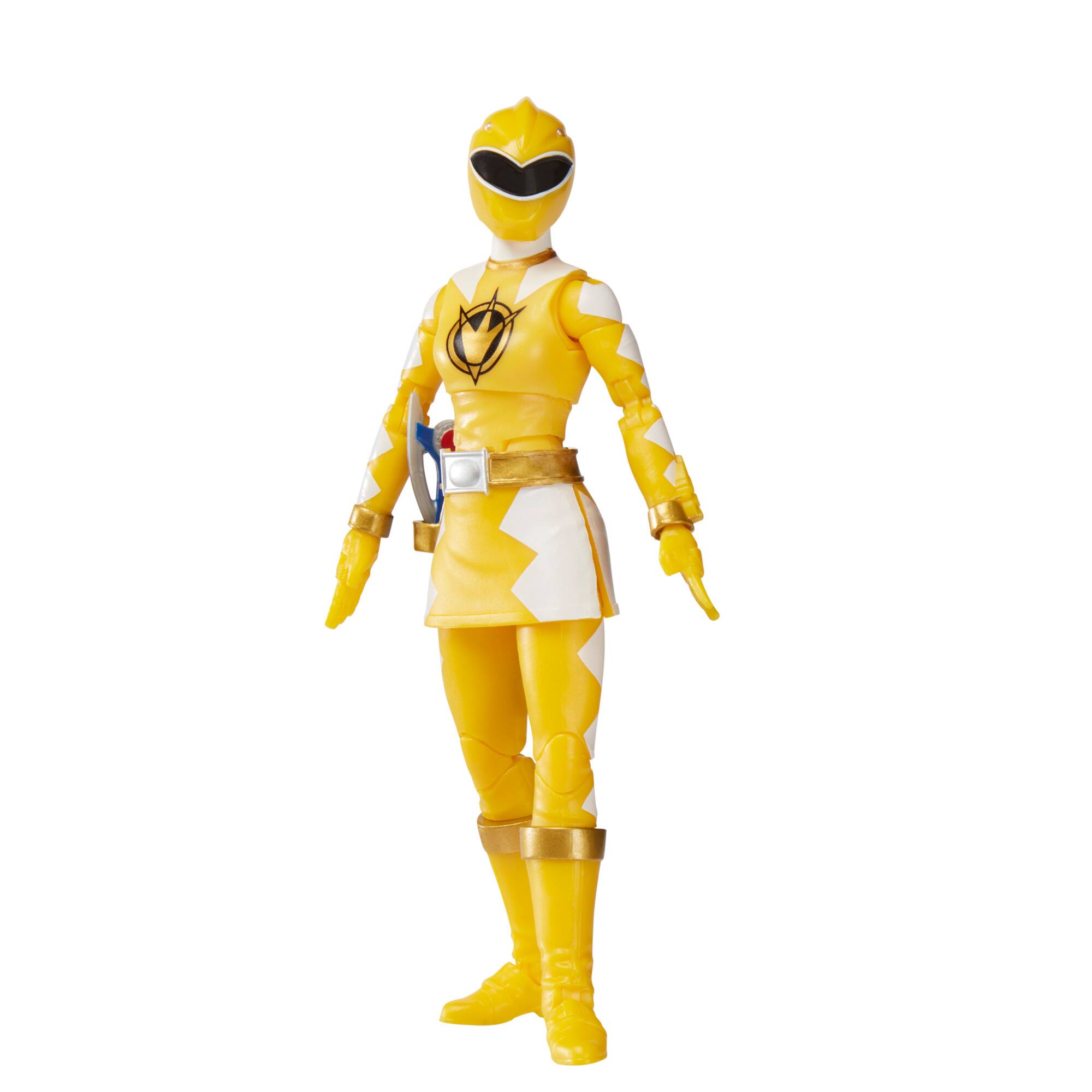 Left. Power Rangers - Lightning Collection Dino Thunder Yellow Ranger.