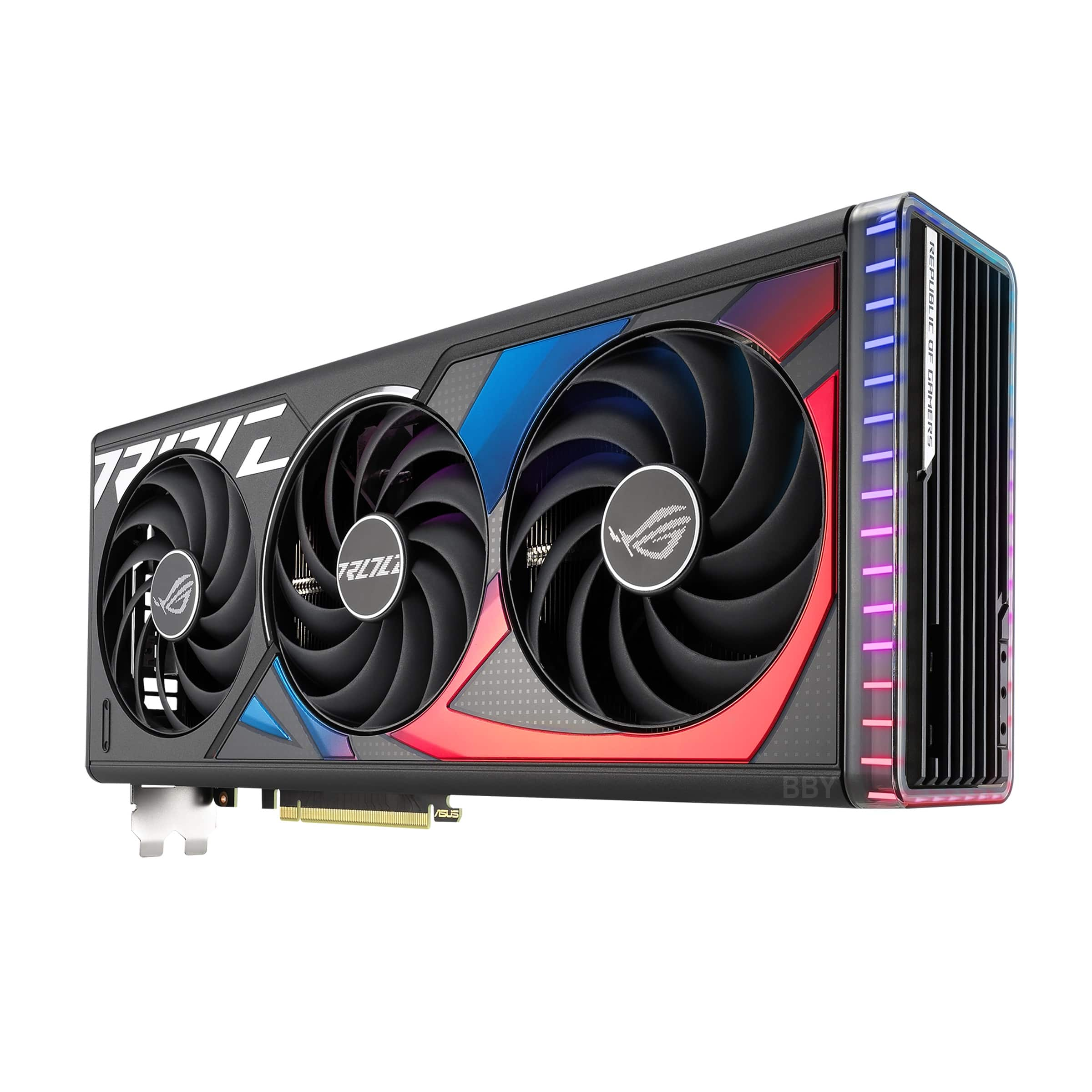 ASUS ROG Strix NVIDIA GeForce RTX 4070 Ti SUPER Overclock 16GB GDDR6X PCI  Express 4.0 Graphics Card Black ROG-STRIX-RTX4070TIS-O16G-GAM - Best Buy