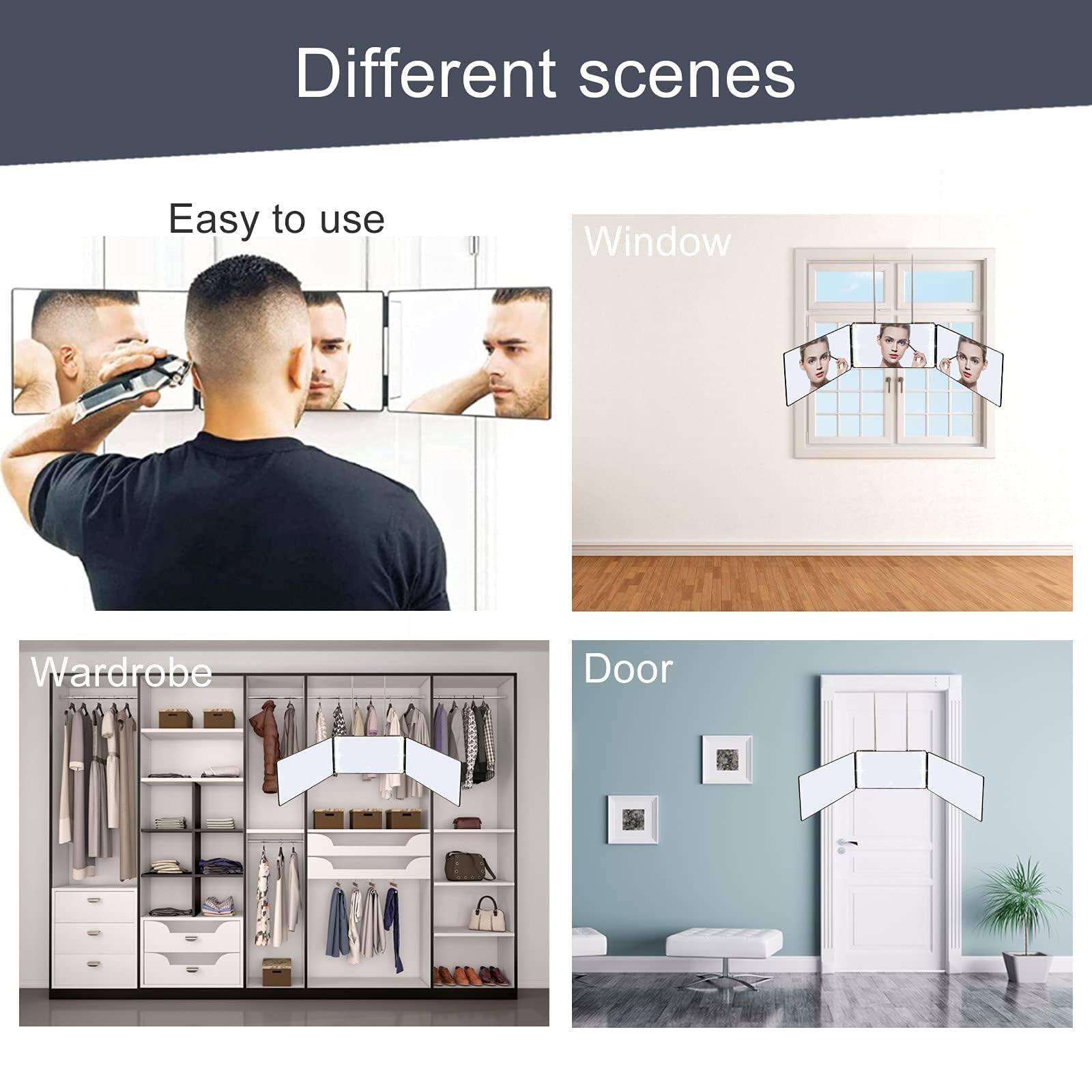Different scenes

Easy to use

Window

Wardrobe

Door