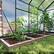 Alt View 8. Outsunny - Polycarbonate Greenhouse, Heavy Duty Outdoor Aluminum Walk-in Green House Kit Vent Door.