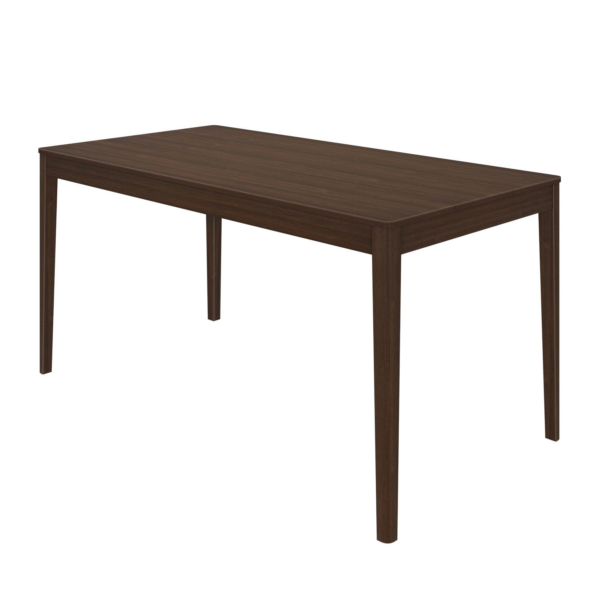 Alt View 2. Grain & Grove - Crew Dining Table (60in), Walnut - Walnut.