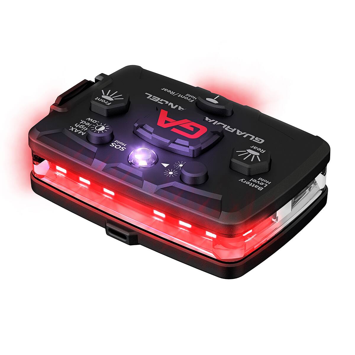 Front/Rear /Rear PIOH Front ANGEL Front LED led. MO MAX. High PIOH GA GUARDIA SOS Rear Battery