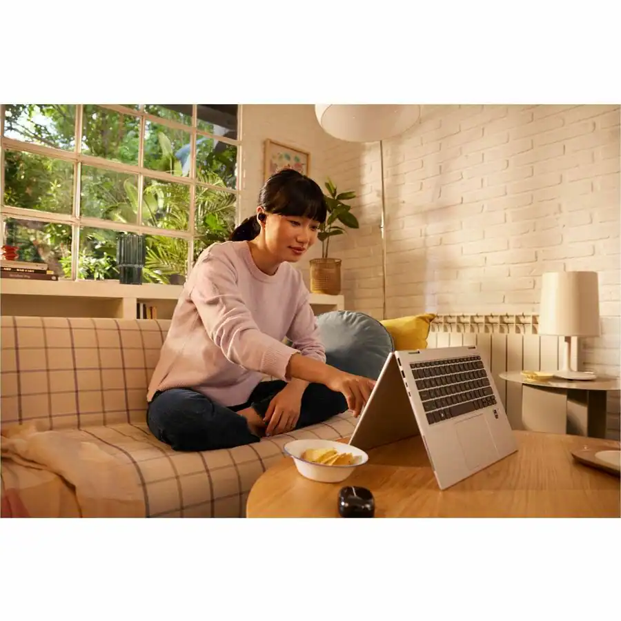 Alt View 1. HP - Poly Voyager Free 20 Black Earbuds + Basic Charge Case - Stereo - True Wireless - Bluetooth - 98.4 ft - 16 Ohm - 20 Hz t - Black.