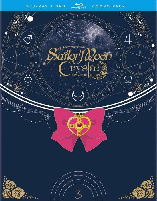 Front. Sailor Moon Crystal Season 3 Standard Edition (Blu-ray + DVD) [Blu-ray].