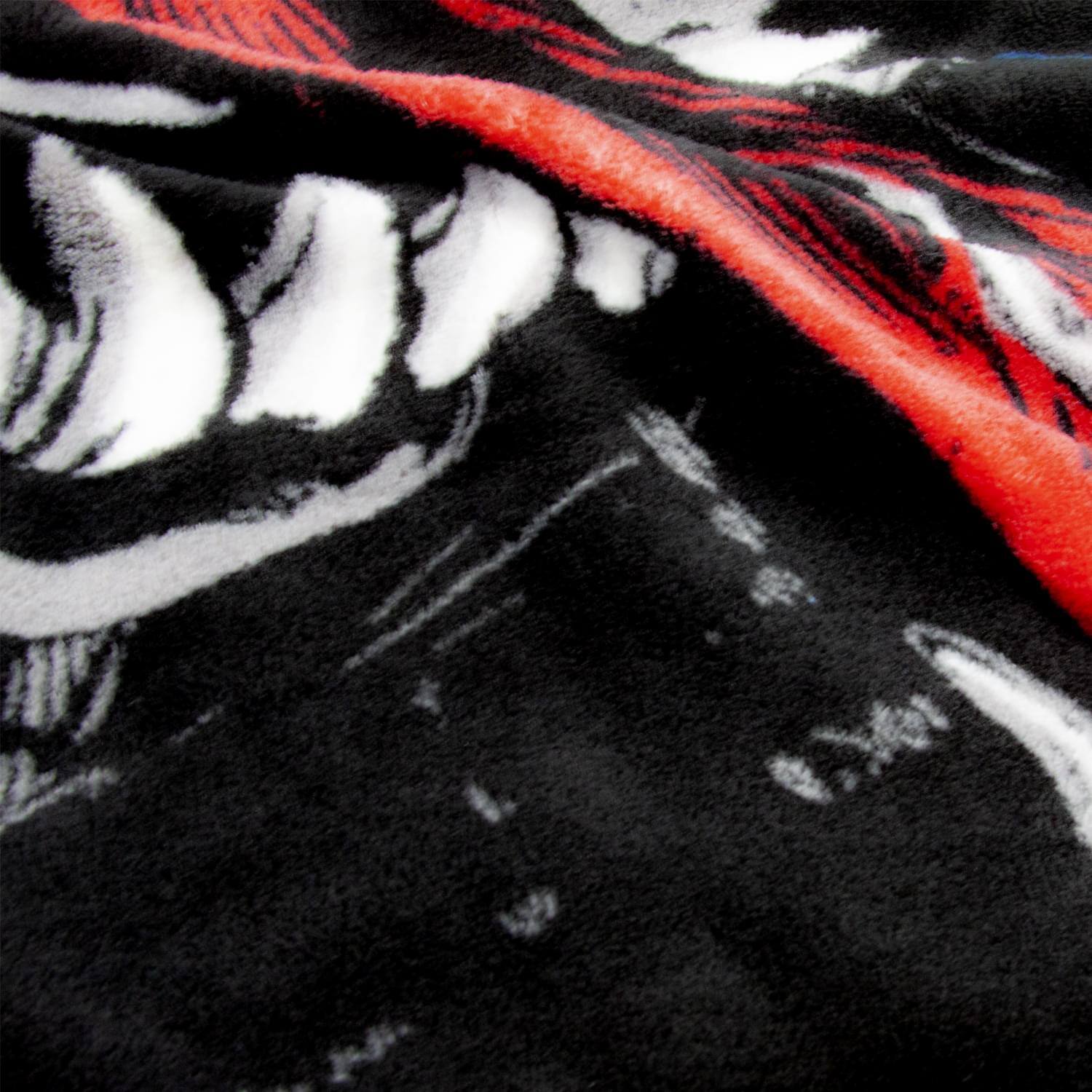 Alt View 10. Surreal Entertainment - Marvel Venom Lightweight Fleece Throw Blanket | 45 x 60 Inches - Black.
