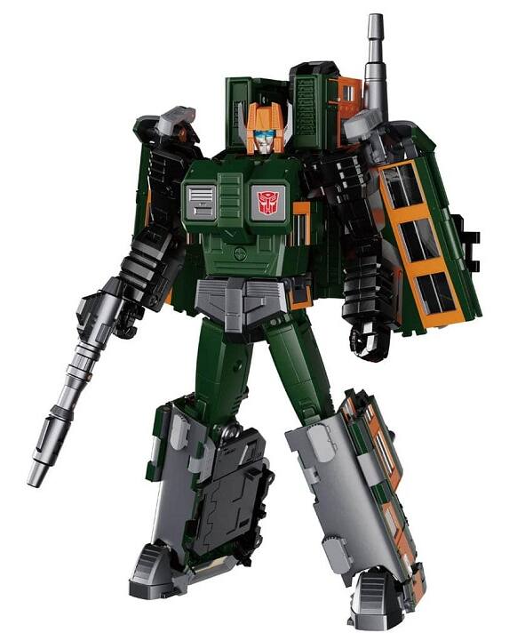 Alt View 5. Transformers - MPG-04 Trainbot Suiken Raiden Combiner | Transformers Masterpiece G.