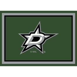 Imperial - Dallas Stars 5'4'' x 7'8'' Spirit Rug - Multicolor