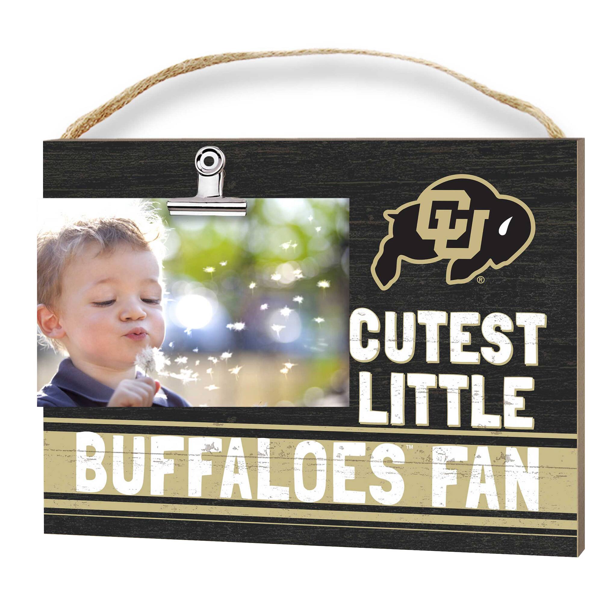 Colorado Buffaloes 8'' x 10'' Cutest Little Team Logo Clip Photo Frame