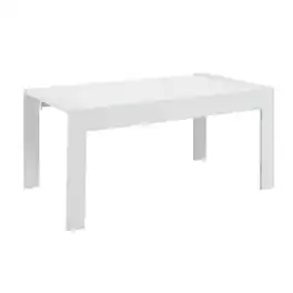 Mondawe - 43" Aluminum Rectangle Patio Coffee Table - White