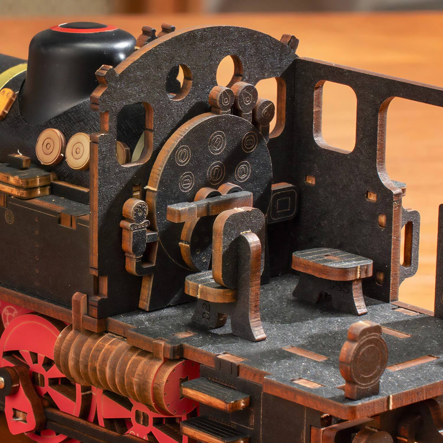 Back. 3D Puzzle - DIY 3D Puzzle - Steam Journey Train - 405pcs.