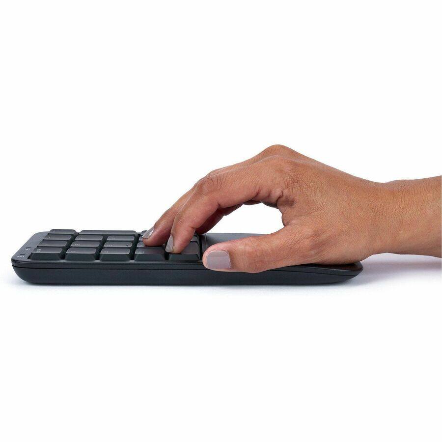 Alt View 6. KINESIS - Kinesis Mechanical Keypad LP for Mac & PC - Wired/Wireless Connectivity - Bluetooth - Tenkeyless - 30 ft - USB Interface - Macaron.