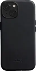 Bellroy - iPhone 15 Leather Phone Case - Black - Front_Zoom
