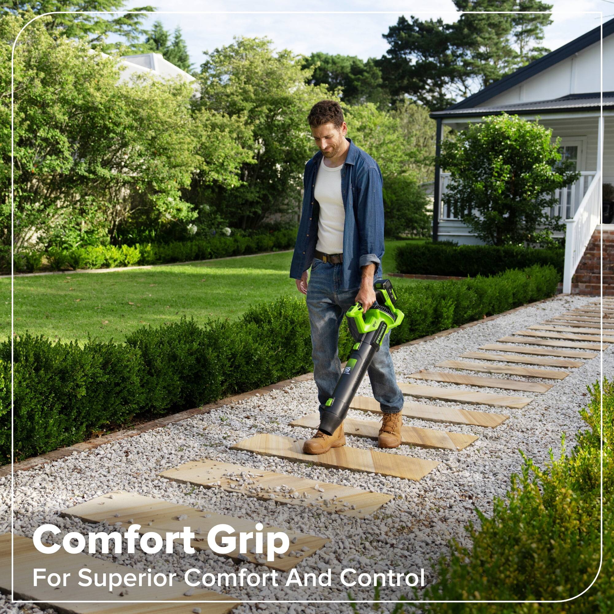 Comfort Grip  
For Superior Comfort And Control